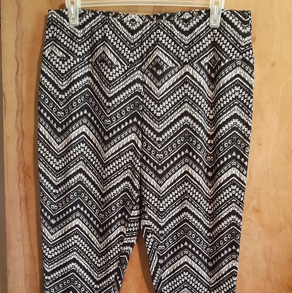 Women's Aztec Print Plus Size Long Leggings